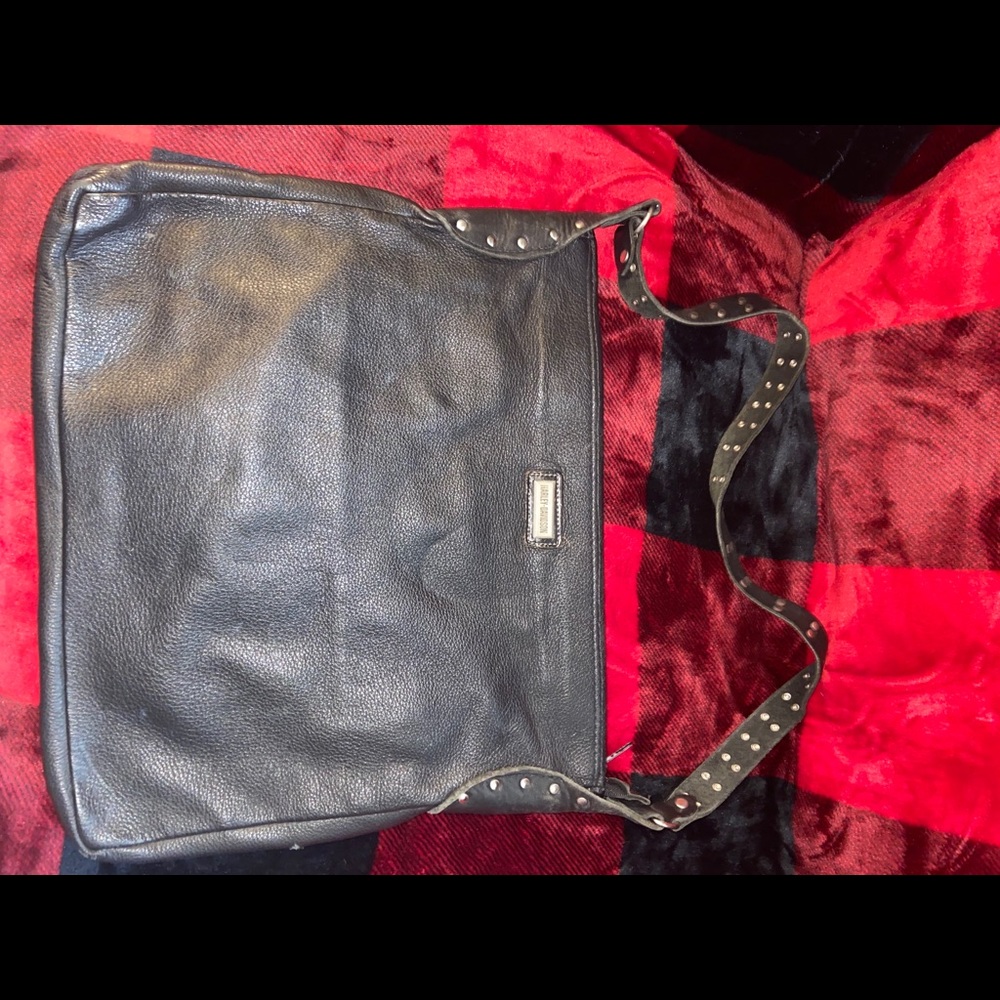 Harley Davidson leather purse
